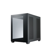 FSP CMT380B/Midi Tower/Transpar./Černá