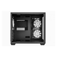 FSP CMT380B/Midi Tower/Transpar./Černá