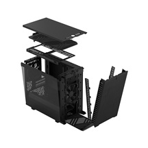 Fractal Design Define 7 Nano Black TG Light Tint/Mini ITX/Transpar./Černá