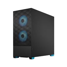 Fractal Design Pop Air RGB Cyan Core TG Clear Tint/Midi Tower/Transpar.