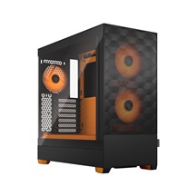Fractal Design Pop Air RGB Orange Core TG Clear Tint/Midi Tower/Transpar.