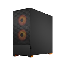 Fractal Design Pop Air RGB Orange Core TG Clear Tint/Midi Tower/Transpar.