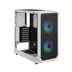 Fractal Design Focus 2 RGB White TG Clear Tint/Midi Tower/Transpar./Černá a bílá