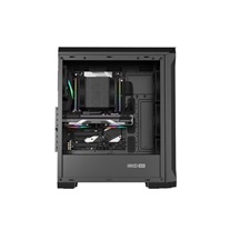 Počítačová skříň Genesis IRID 505 ARGB V2/Midi Tower/Transpar./Černá