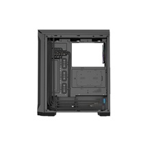 Počítačová skříň Genesis IRID 505 ARGB V2/Midi Tower/Transpar./Černá