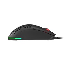 Genesis herní optická myš KRYPTON 750/RGB/8000 DPI/Herní/Optická/8 000 DPI/Drátová USB/Černá