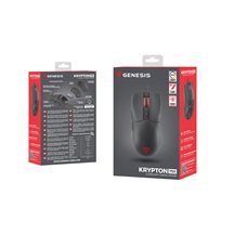 Genesis herní optická myš KRYPTON 750/RGB/8000 DPI/Herní/Optická/8 000 DPI/Drátová USB/Černá