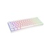 Genesis herní klávesnice THOR 660 G2/Gateron Red/USB+BT/US layout/Bílá