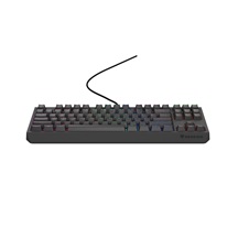 Genesis herní bezdrátová klávesnice THOR 230 Lite/Drátová USB/US layout/Černá