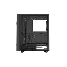 Počítačová skříň Genesis DIAXID 605 ARGB/Midi Tower/Transpar./Černá