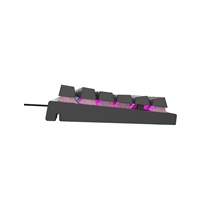 Genesis tichá herní klávesnice THOR 303/RGB/Outemu Peach Silent/Drátová USB/CZ-SK layout/Černá