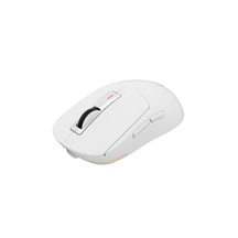 Genesis herní myš ZIRCON 660 PRO/Herní/Optická/Pro praváky/26 000 DPI/Drátová+bezdrátová/Bílá