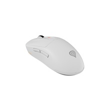 Genesis herní myš ZIRCON 660 PRO/Herní/Optická/Pro praváky/26 000 DPI/Drátová+bezdrátová/Bílá