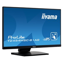 24" iiyama T2454MSC-B1AG - IPS,FullHD,5ms,250cd/m2, 1000:1,16:9,VGA,HDMI,repro.