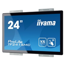 24" iiyama TF2415MC-B2: VA, FullHD, capacitive, 10P, 350cd/m2, VGA, DP, HDMI, černý