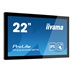 22" iiyama TF2234MC-B7X: IPS, FullHD, capacitive, 10P, 350cd/m2, VGA, DP, HDMI, IP65, černý