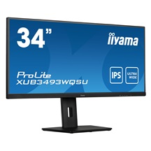 iiyama ProLite/XUB3493WQSU-B5/34"/IPS/3440x1440/75Hz/4ms/Black/3R