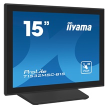 15" iiyama T1532MSC-B1S:PCAP,10P,FHD,HDMI,DP