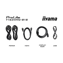 16" iiyama T1634MC-B1S: PCAP,FHD,HDMI,DP