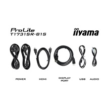 17" iiyama T1731SR-B1S - SXGA,250cd,RES,IP54,BLK