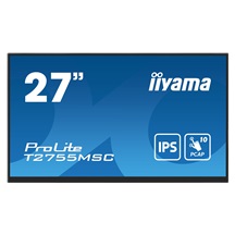 27" iiyama T2755MSC-B1:IPS,FHD,PCAP,Webcam