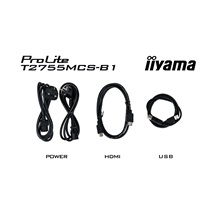 27" iiyama T2755MSC-B1:IPS,FHD,PCAP,Webcam