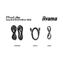 iiyama ProLite/XU2493HSU-B6/23,8"/IPS/FHD/100Hz/1ms/Black/3R