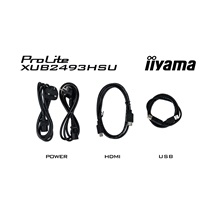 iiyama ProLite/XUB2493HSU-B6/23,8"/IPS/FHD/100Hz/1ms/Black/3R