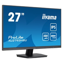 iiyama ProLite/XU2793HSU-B6/27"/IPS/FHD/100Hz/1ms/Black/3R
