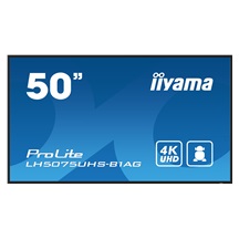 50" iiyama LH5075UHS-B1AG:VA,4K UHD,Android,24/7