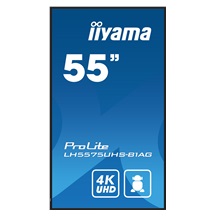 55" iiyama LH5575UHS-B1AG:IPS,4K UHD,Android,24/7