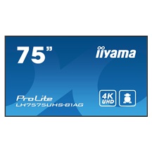 75" iiyama LH7575UHS-B1AG:IPS,4K,24/7,Android 11