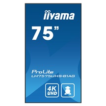 75" iiyama LH7575UHS-B1AG:IPS,4K,24/7,Android 11