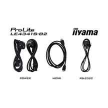 43" iiyama LE4341S-B2: IPS,FHD,3xHDMI,LAN,USB