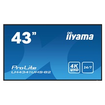 43" iiyama LH4341UHS-B2:IPS,4K UHD,500cd,repro