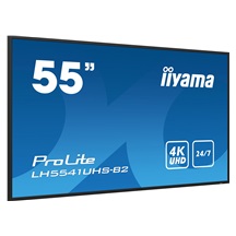 55" iiyama LH5541UHS-B2:IPS,4K UHD,500cd,repro