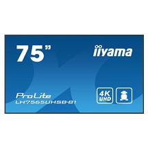 75" iiyama LH7565UHSB-B1:IPS,4K UHD,Android,24/7