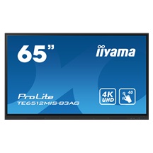 65" iiyama TE6512MIS-B3AG:IPS,4K,40P,USB-C