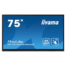75" iiyama TE7512MIS-B3AG:IPS,4K,40P,USB-C