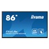 86" iiyama TE8612MIS-B3AG:IPS,4K,40P,USB-C
