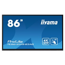 86" iiyama TE8612MIS-B3AG:IPS,4K,40P,USB-C