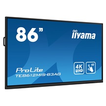 86" iiyama TE8612MIS-B3AG:IPS,4K,40P,USB-C