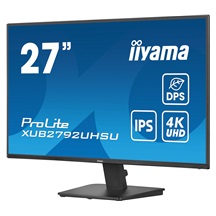 iiyama ProLite/XU2792UHSU-B6/27"/IPS/4K UHD/60Hz/4ms/Black/3R