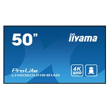 50" iiyama LH5060UHS-B1AG:IPS,4K UHD,24/7,Android