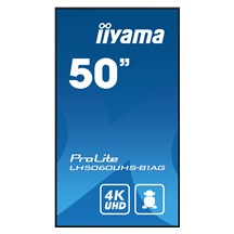 50" iiyama LH5060UHS-B1AG:IPS,4K UHD,24/7,Android