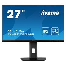 iiyama ProLite/XUB2793HS-B7/27"/IPS/FHD/100Hz/1ms/Black/3R
