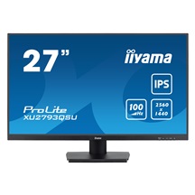iiyama ProLite/XU2793QSU-B7/27"/IPS/QHD/100Hz/1ms/Black/3R