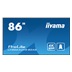 86" iiyama LH8664UHS-B2AG:IPS,4K,24/7, Android