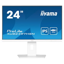 iiyama ProLite/XUB2497HSN-W2/23,8"/IPS/FHD/100Hz/1ms/White/3R