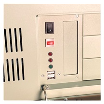 DATACOM 19" Case IPC 4U/585mm šedý bez PSU